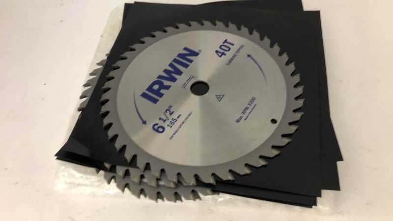 Photo 1 of 7 IRWIN 6 1/2” CARBIDE TIPPED SAW BLADES