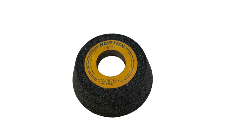 Photo 1 of 8 NORTON GRINDING WHEEL 4/3 X 1 - 1/2 X 1 - 1/4