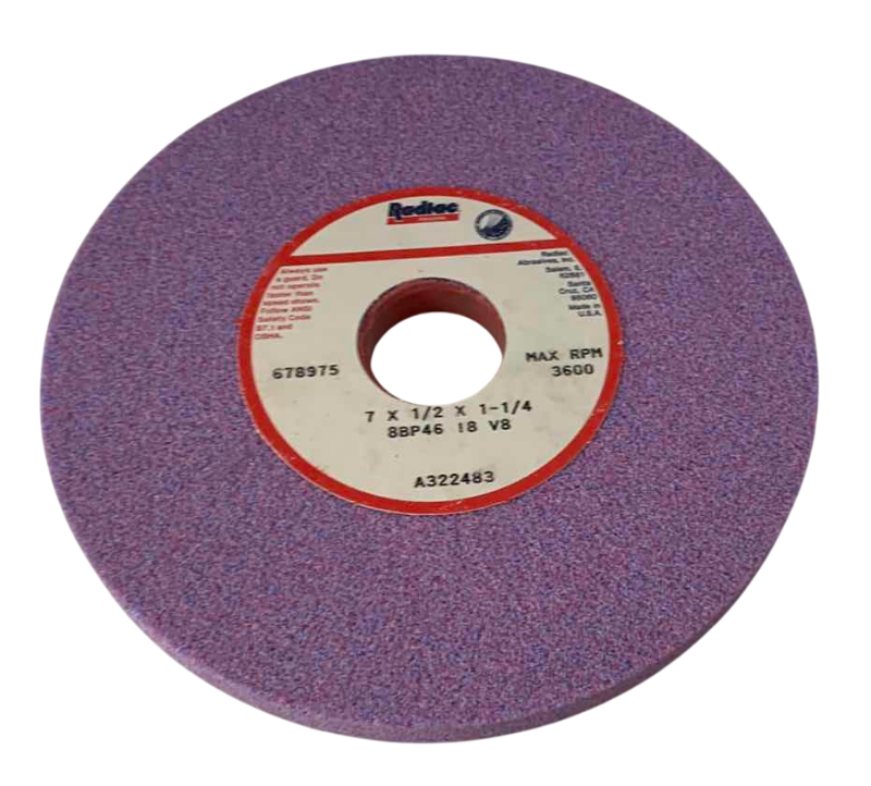 Photo 1 of 9 RADIAC GRINDING WHEELS 7” X 1/2” X 1-1/4”