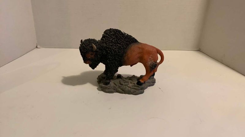 Photo 1 of BULL AND COW STATUES AND SALT AND PEPPER SHAKERS