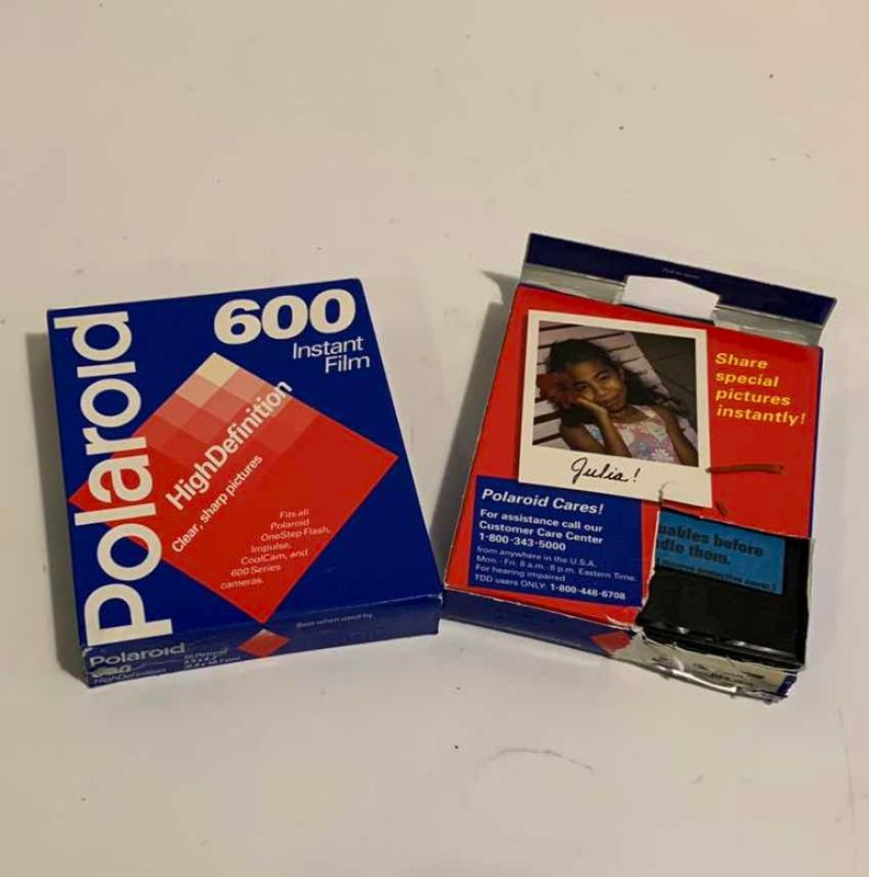 Photo 1 of 2 VINTAGE POLAROID FILM CAMERAS