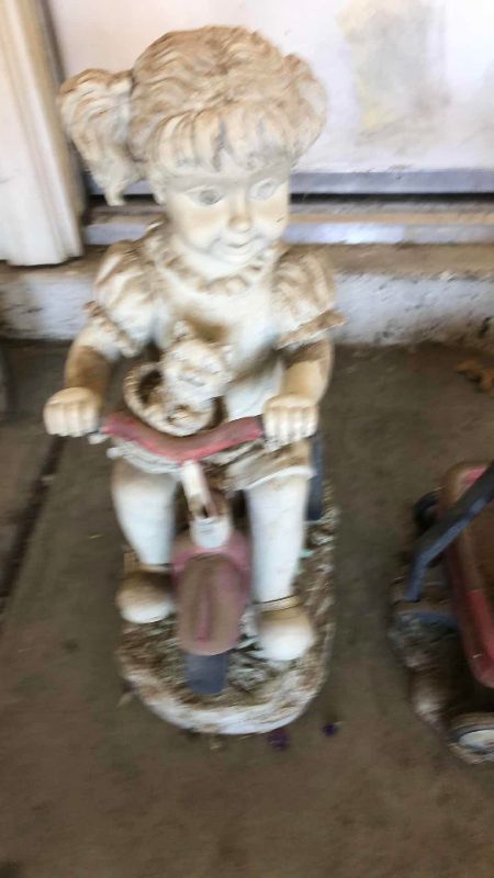 Photo 1 of 2 RESIN YARD STATUES