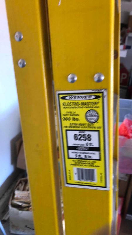 Photo 1 of WERNER 8 FT LADDER