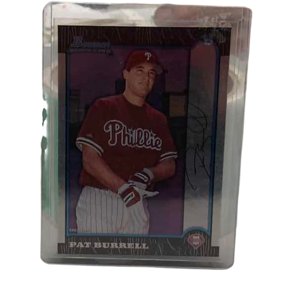 Photo 1 of 1999 PAT BURRELL BOWMAN MLB BASEBALL ROOKIE CARD