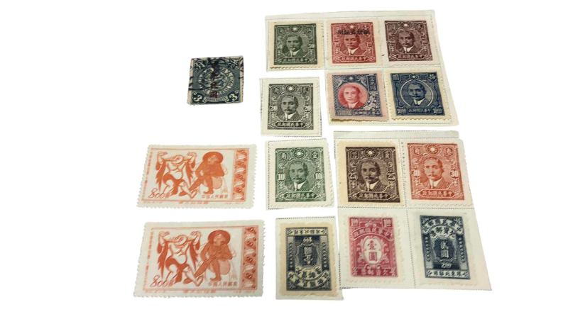 Photo 1 of VINTAGE STAMPS FROM IMPERIAL CHINA