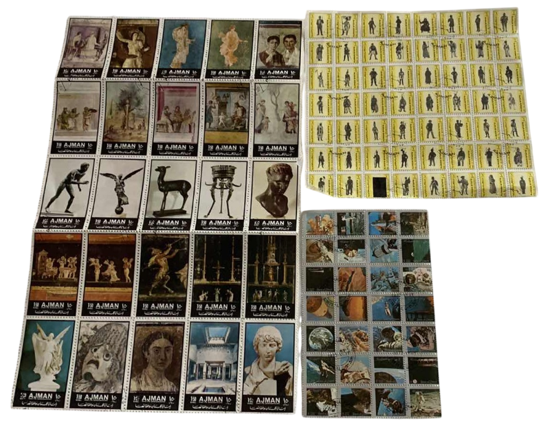 Photo 1 of VINTAGE STAMPS FROM AJMAN
