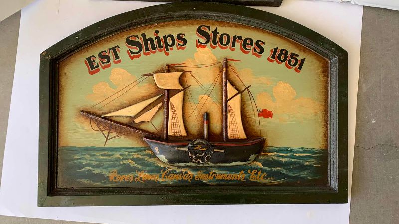 Photo 1 of 2 VINTAGE 3-D PIECES OF ARTWORK 24”