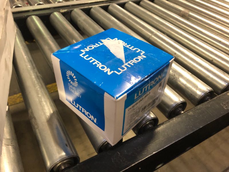 Photo 1 of Lutron Claro Smart Switch w/ Wall Plate for Caseta Smart Lighting (Lutron Smart Hub Required), for LED Lights and Fans, 5 Amp, Single-Pole/3-Way, Neutral Required, DVRFW-5NS-WH-A, White