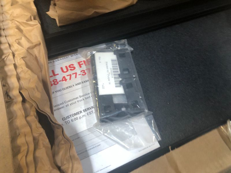 Photo 1 of Tonno Pro Hard Fold, Hard Folding Truck Bed Tonneau Cover | HF-558 | Fits 2014 - 2021 Toyota Tundra (includes track sys. clamp kit) 5' 7" Bed (66.7")