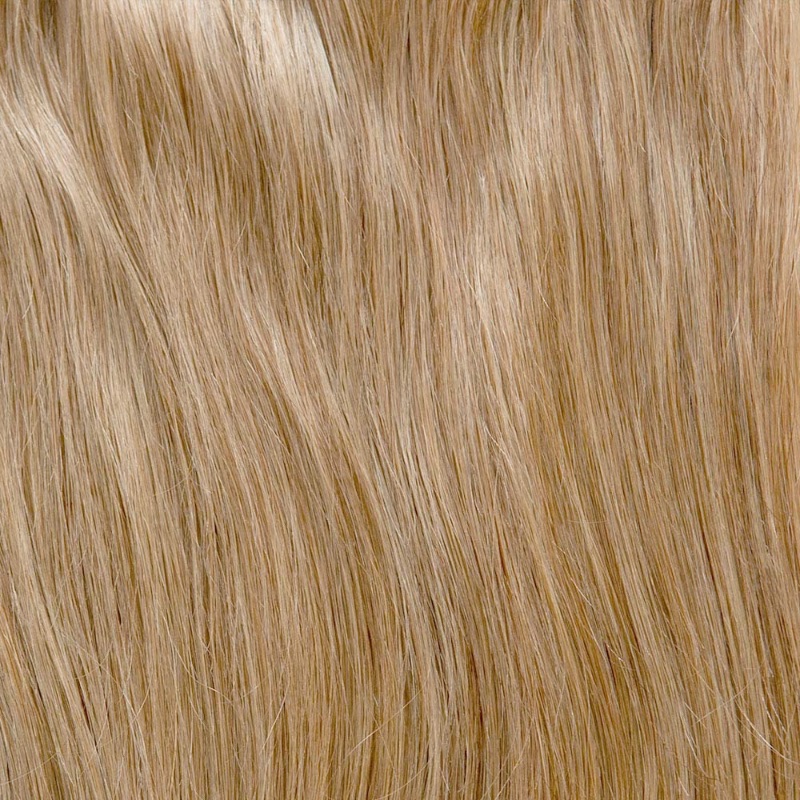 Photo 1 of CHRISTIAN REMY ZOE 22” 220G 100% HUMAN HAIR LACE WEFT CLIP-IN-EXTENSIONS-COLOR " CRÈME BLONDE”

