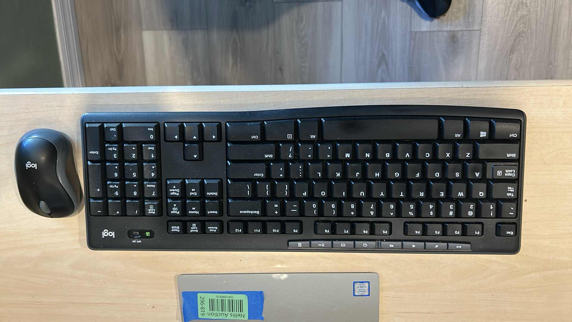 Photo 1 of LOGITECH WIRELESS COMBO KEYBOARD MOUSE