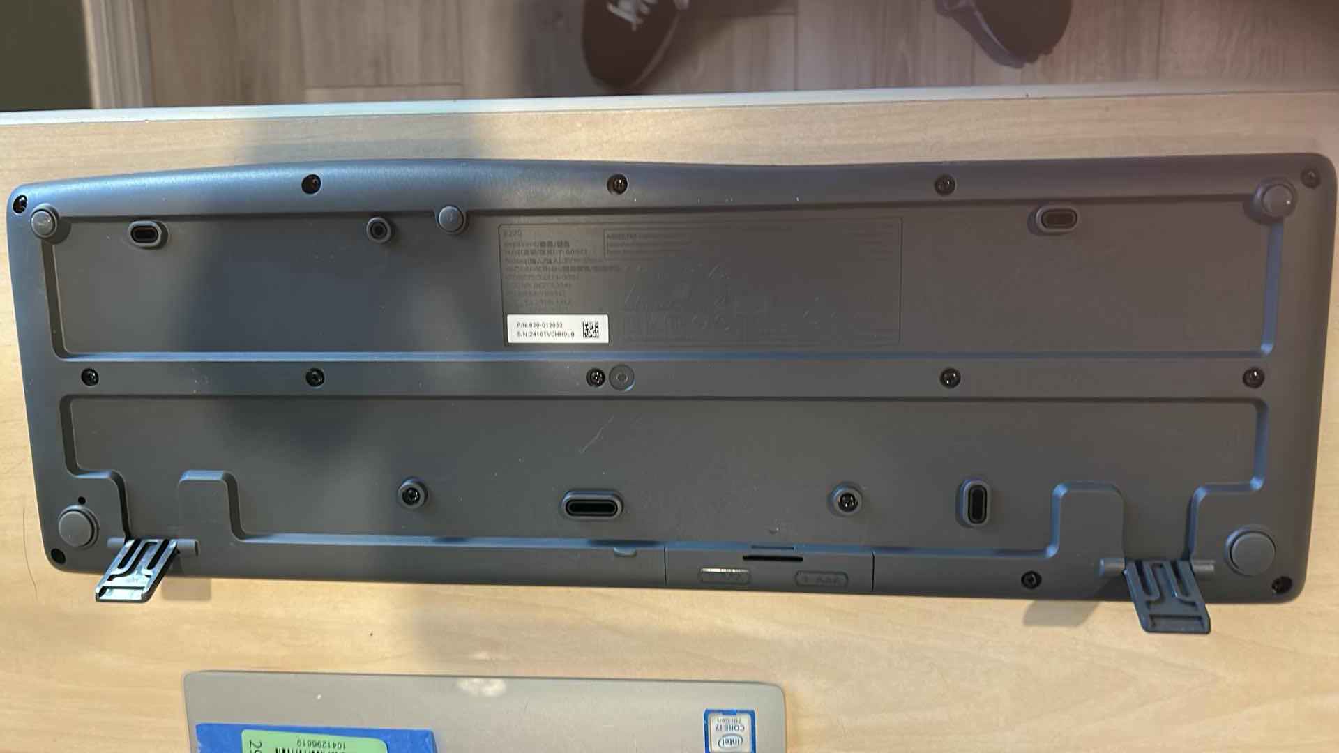 Photo 1 of LOGITECH WIRELESS COMBO KEYBOARD MOUSE