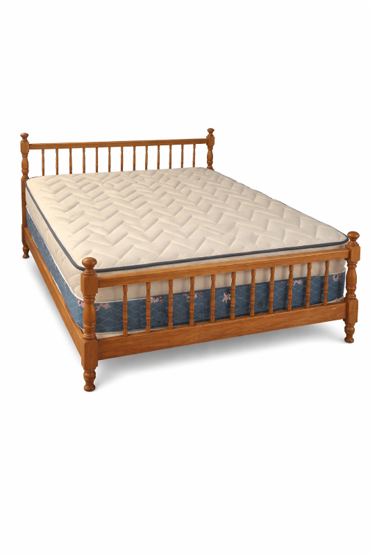 Photo 1 of WOOD FRAMED FULL SIZE BEDFRAME W MATTRESS