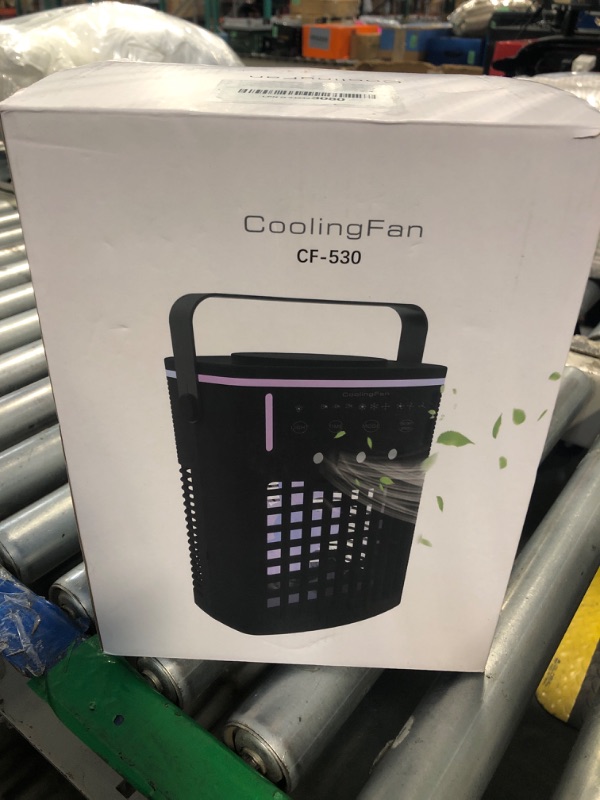 Photo 1 of Portable Air Conditioners, 1000ml Portable AC Unit with Remote Control, Powerful 3 Speeds 7 Colors LED Evaporative Air Cooler with Timer, Personal Mini Air Conditioner Portable for Room Office Bedroom