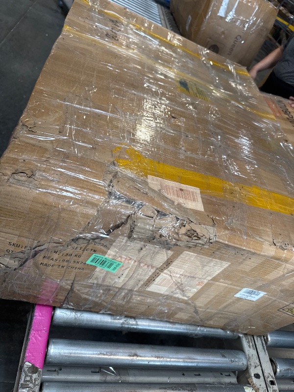 Photo 1 of YITAHOME 8x6.2FT Outdoor Storage Shed w/o Floor, All-Weather Plastic Shed with Lockable Doors, Window & Vents, Plastic Tool Shed for Backyard, Patio, Poolside, Lawn, Gray