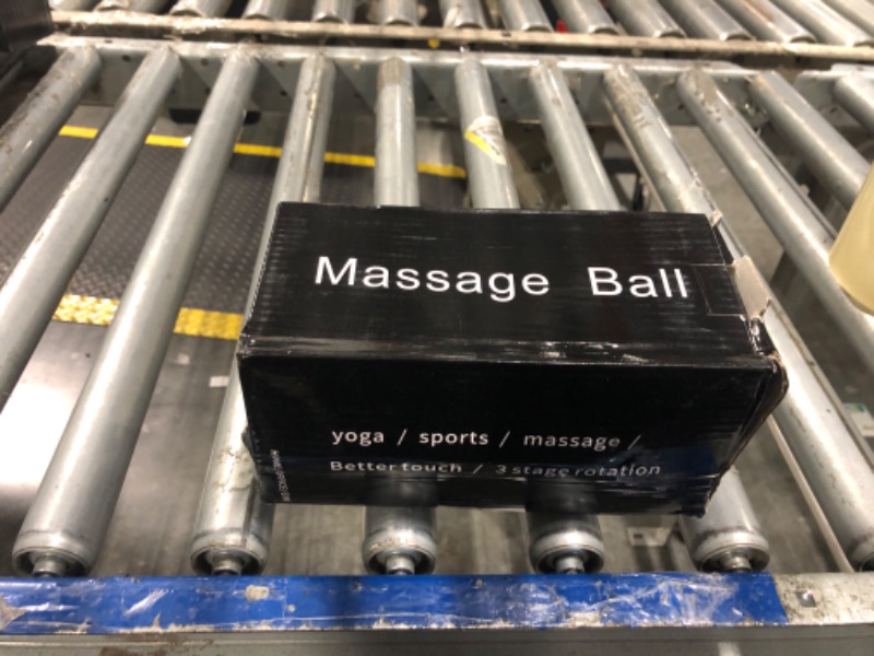 Photo 1 of ZeenKind Vibrating Peanut Massage Ball for Plantar Fasciitis, Muscle Pain Relief with 4 Speed, Deep Tissue Therapy for Myofascial Release & Muscle Recovery, Neck Back Foot Roller Massager