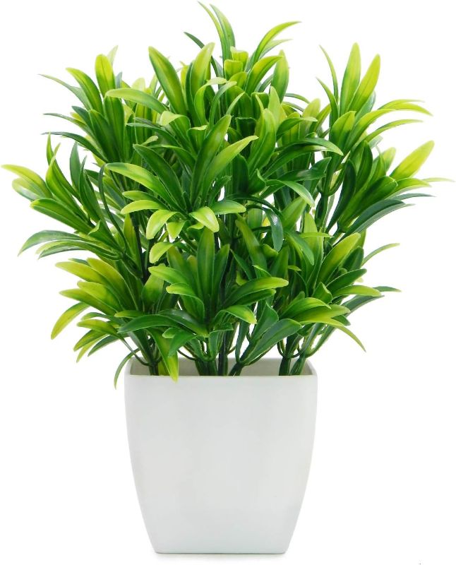 Photo 1 of 
HAIHONG 4FT Artificial Ficus Trees with Realistic Leaves and Natural Trunk, Faux Ficus Tree with Sturdy Plastic Nursery Pot, Fake Ficus Tree for Office Home...
