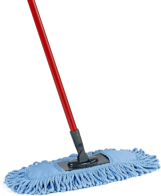 Photo 1 of 
O-Cedar Dual-Action Microfiber Sweeper Dust Mop,Red
