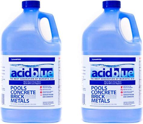 Photo 1 of  2x1 Gal Nodeposit Blue Whale Muriatic Acid