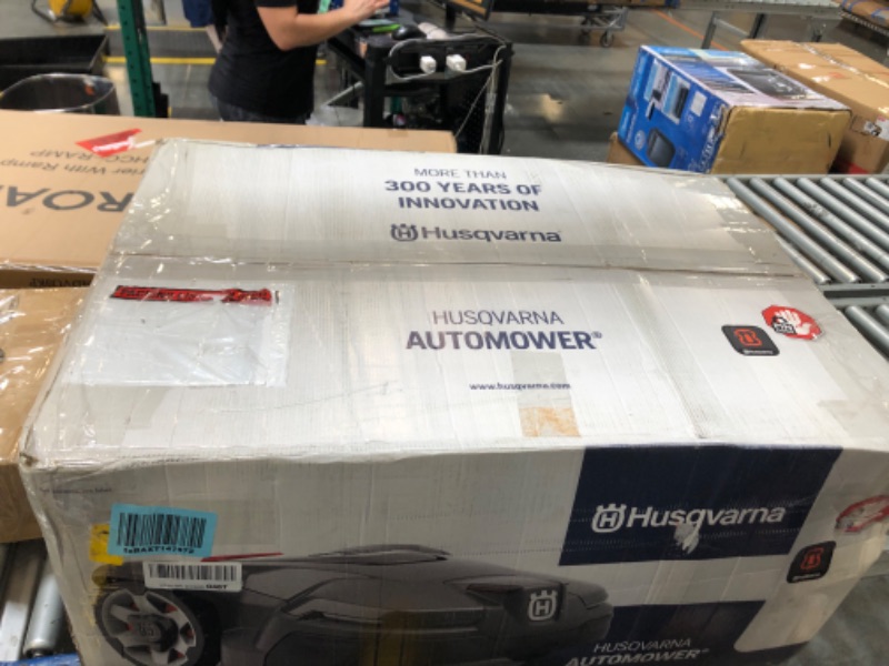Photo 1 of 
Husqvarna Automower 115H 4G Robotic Lawn Mower with Patented Guidance System, Automatic Lawn Mower with Self Installation and Ultra-Quiet Smart Mowing...      