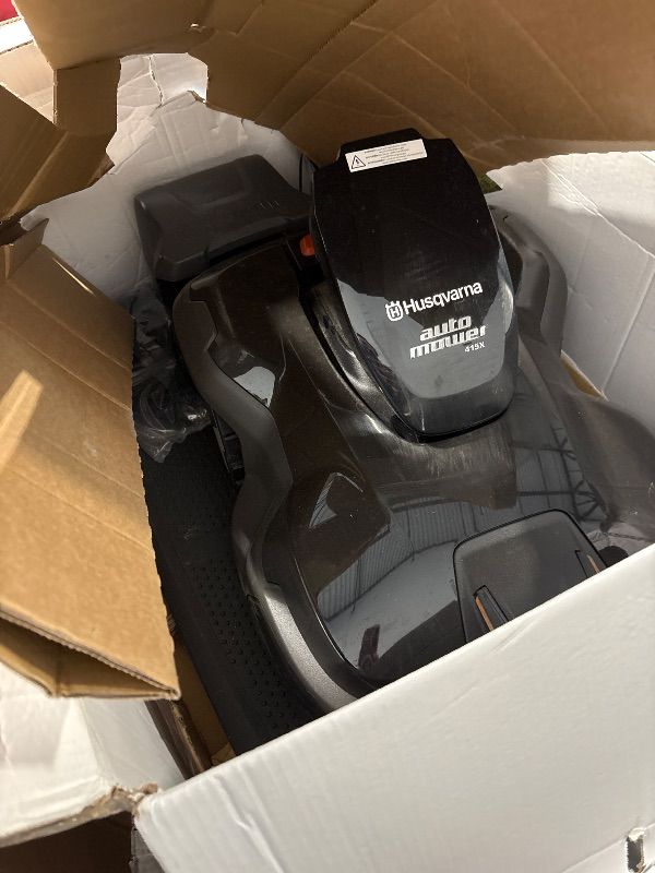 Photo 1 of 
Husqvarna Automower 115H 4G Robotic Lawn Mower with Patented Guidance System, Automatic Lawn Mower with Self Installation and Ultra-Quiet Smart Mowing...      