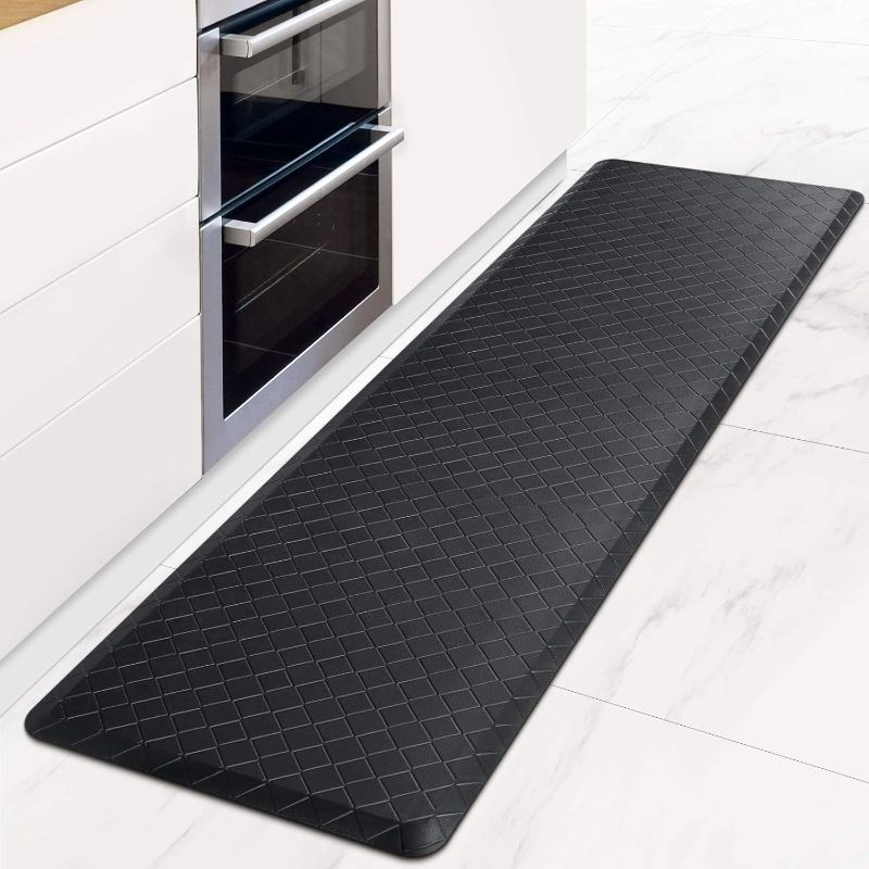 Photo 1 of 
HappyTrends Kitchen Mat Cushioned Anti-Fatigue Floor Mat,17.3"x60",Thick Waterproof Non-Slip Heavy Duty Ergonomic Comfort Rug for Kitchen,Floor...
