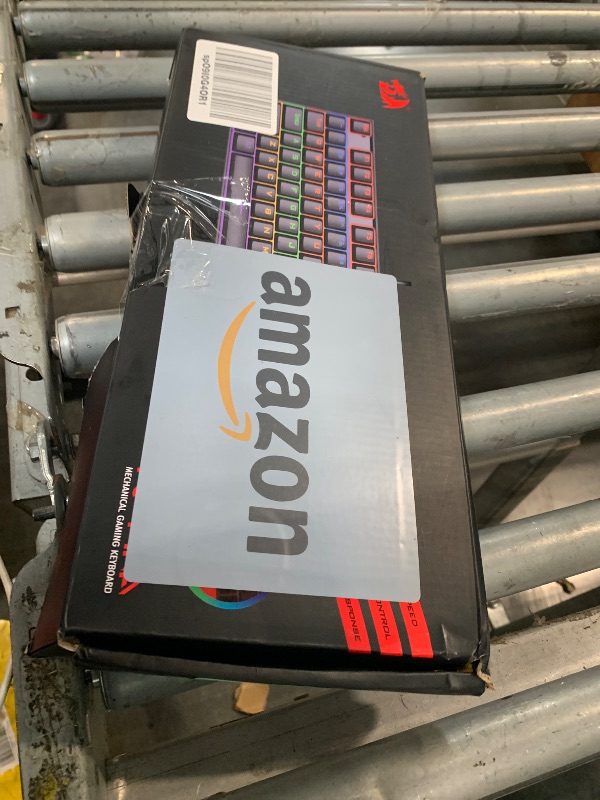 Photo 1 of Redragon K552 Mechanical Gaming Keyboard, 87-Key Compact, LED Gaming Keyboard with Red Switches, Anti-Ghosting, Metal Frame for PC Gaming & Typing, Beginner-Friendly (Black)