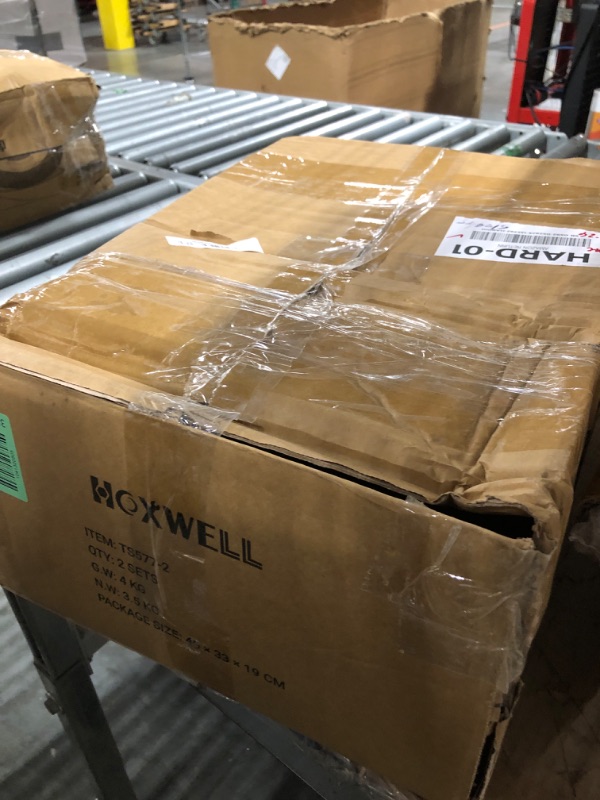 Photo 1 of HOXWELL Leveling Blocks for RV, 2 Packs Camper Leveling Blocks System with Anti-Slip Mat, Lift Up to 6.3" Car Ramp for Changing Tires with Carry Bag, Fits Heavy Duty Dual Axle Travel Trailer RV Camper