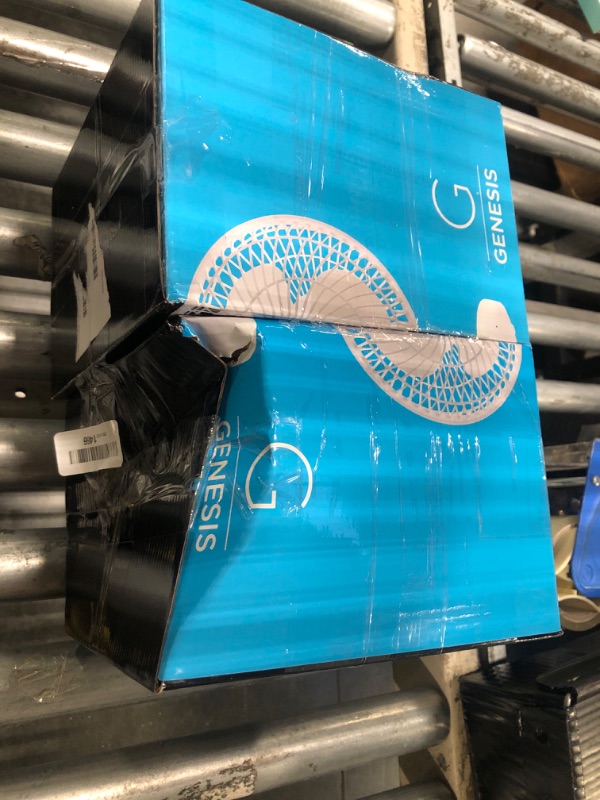 Photo 1 of Genesis 6-Inch Clip Convertible Table-Top & Clip Fan Two Quiet Speeds - Ideal For The Home, Office, Dorm, More Off White