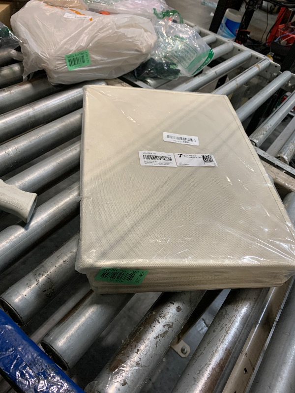 Photo 1 of StorageWorks Storage Baskets for Shelves, Foldable Fabric Closet Storage Bins with Handles, Fabric Storage Bins Clothes Organizer, Beige Stripes, 3-Pack, Large