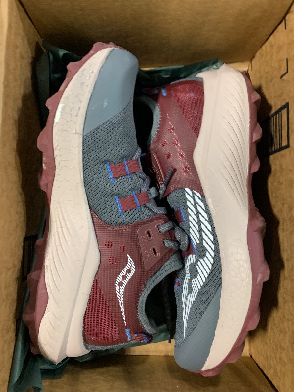 Photo 1 of Saucony Women's Endorphin RIFT Hiking Shoe, Shadow/Smoke, 10