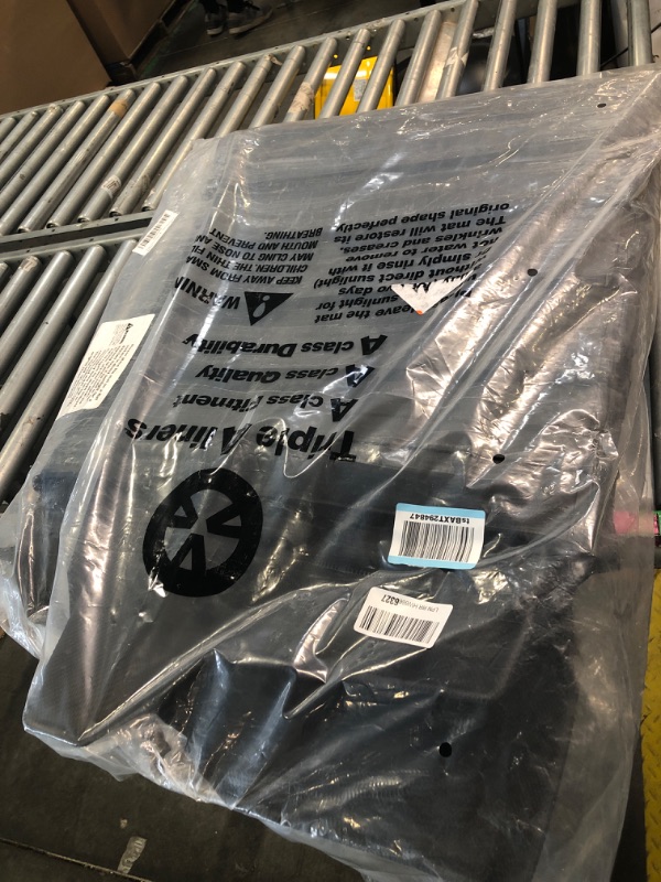 Photo 1 of TripleAliners Truck Bed Mat Compatible with 2019-2024 2025 Chevy Silverado/GMC Sierra 1500 Accessories 5'8'' Vehicle Bed Perfectly Flush All Weather Protection TPE Heavy Duty Pickup Cargo Mat