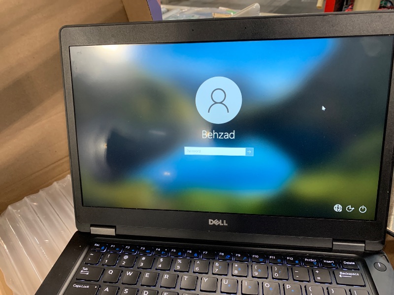 Photo 1 of ***PASSWORD LOCKED**** Dell Latitude 7480 Laptop 14 Intel Core i7 6th Gen i7-6600U Core 256GB SSD 8GB 1920x1080 FHD Windows 10 Pro (Renewed)