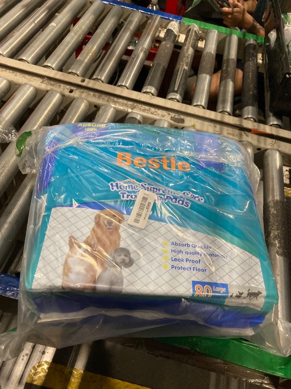 Photo 1 of **OPEN**BESTLE Large Pet Training and Puppy Pads Pee Pad for Dogs 24"x24"-80 Count Super Absorbent & Leak-Proof