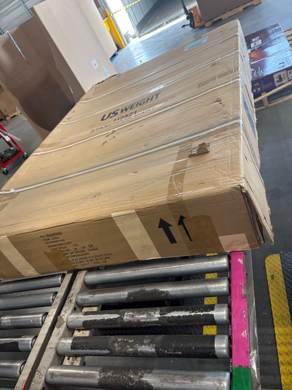 Photo 1 of **WILL NEED TRUCK OR TRAILER FOR PICK UP**
US Weight Crowd Control Stanchion Cart, Easy to Assemble, Lockable Wheels, Holds 16 Stanchions, Maximum Load Capacity 750 lbs - Ideal for Event Centers