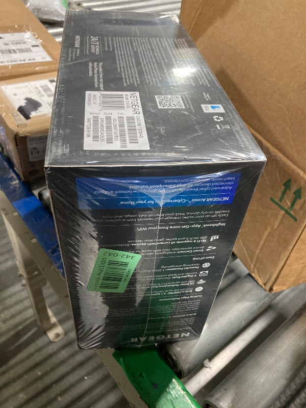 Photo 1 of ** SEALED**
NETGEAR Nighthawk Modem Router Combo (CAX30S) DOCSIS 3.1 Cable Modem and WiFi 6 Router - AX2700 6.0 Gbps - Compatible with Xfinity, Spectrum, Cox, and More - Gigabit Wireless Internet - NETGEAR Armor
