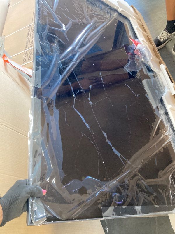 Photo 1 of ** USE FOR PARTS**
TCL 75-Inch Class QM6K Series QD-Mini LED 4K UHD Google Smart TV Best Value Mini-LED TV - QLED, 144hz, 288hz Gaming Rate, High Contrast Screen, Onkyo Audio, Dolby Atmos (75QM6K, 2025 Model)