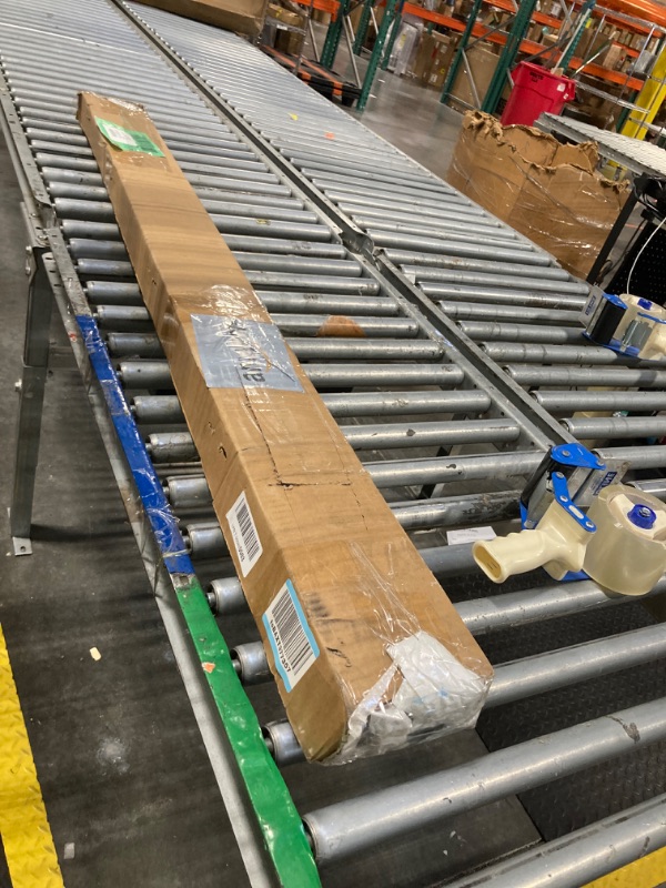 Photo 1 of 15FT Matte Black Handrails Kit for Indoor Outdoor Stairs?Modern Aluminum Handrail Set,2" X1" Grab bar,Adjustable 304 Stainless Steel Brackets Included?Rust Free