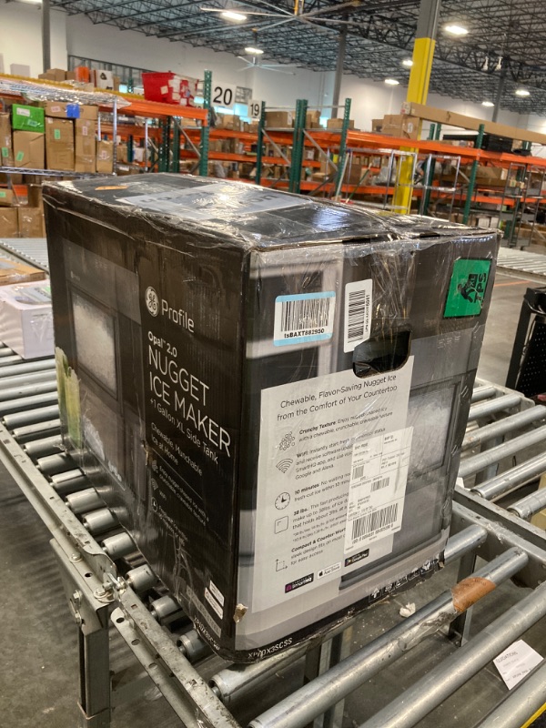 Photo 1 of **LEAKS**GE Profile Opal 2.0 XL with 1 Gallon Tank, Chewable Crunchable Countertop Nugget Ice Maker, Scoop included, 38 lbs in 24 hours, Pellet Ice Machine with WiFi & Smart Connected, Stainless Steel. 