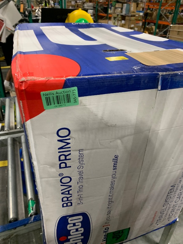 Photo 1 of Chicco Bravo Primo Trio Travel System, Bravo Primo Quick-Fold Stroller with Chicco KeyFit 35 Zip Extended-Use Infant Car Seat, Car Seat and Stroller Combo | Springhill/Black