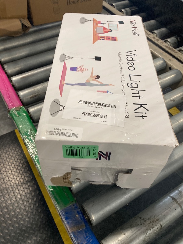 Photo 1 of 2-Pack LED Video Light Kit, NiceVeedi Studio Light, 2800-6500K Dimmable Photography Lighting Kit with Tripod Stand&Phone Holder, 73" Stream Light for Video Recording, Game Streaming, YouTube