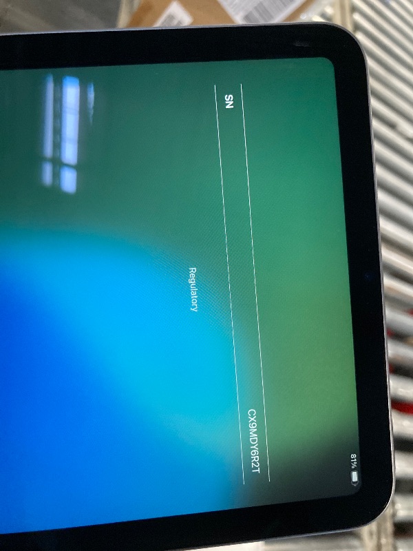 Photo 1 of **SEALED, OPENED FOR SEARIAL NUMBER
 Apple iPad mini (A17 Pro): Apple Intelligence, 8.3-inch Liquid Retina Display, 128GB, Wi-Fi 6E, 12MP Front/12MP Back Camera, Touch ID, All-Day Battery Life — Space Gray