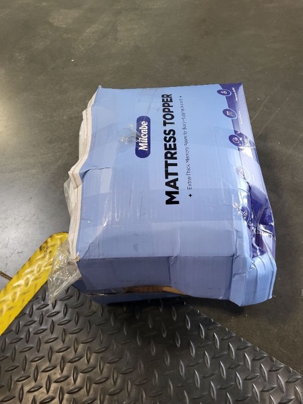 Photo 1 of 3 Inch Ultra-Fluffy Memory Foam Mattress Topper Full for Back Pain, Extra Soft Pillow Top Full Mattress Topper with 4X Support, Mattress Pad with Breathable Air Mesh Sides, 6-21'' Deep Pocket