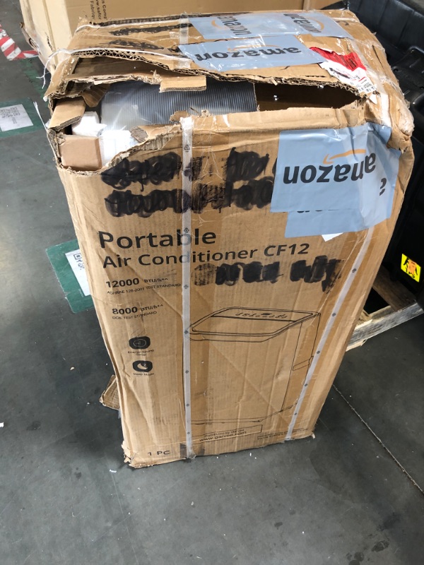 Photo 1 of 14,000 BTU Portable Air Conditioner Cools up to 750 Sq.Ft, 3-in-1 Quiet Portable AC Unit with Remote Control & Installation Kits for Large Room, 3 Speed, Auto Swing, 24H Timer