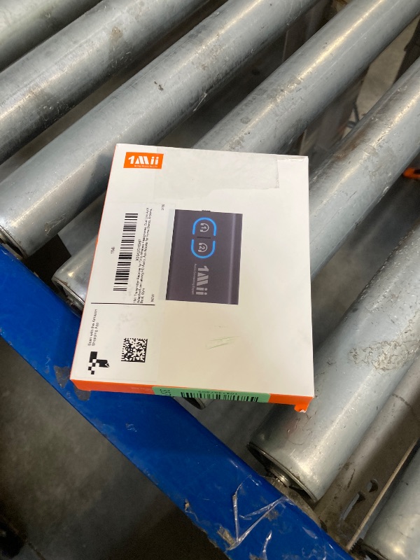 Photo 1 of 1Mii Bluetooth 5.3 Transmitter Receiver for TV to Wireless Headphones, Dual Link AptX Adaptive/Low Latency/HD Audio, Aux Adapter for Home Stereo, Airplane, Boat, Gym