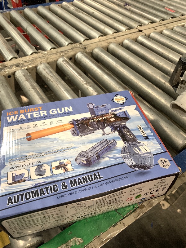 Photo 1 of ***battery missing***Electric Water Gun for Adults & Kids,Automatic Water Gun for Summer Beach Party Up to 36 FT Range Super One-Button Boys Gift