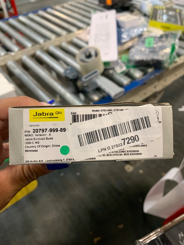 Photo 1 of ***SOLD FOR PARTS, NO RETURNS***
Jabra Evolve2 Buds USB-C MS