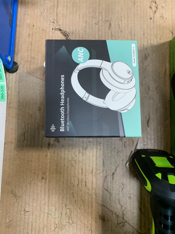Photo 1 of Active Noise Cancelling Wireless Over Ear Bluetooth Headphones with Microphone, Transparency Mode, 70H Playtime, Hi-Res Audio, Deep Bass, Bluetooth 5.3, Lightweight Design, Black
