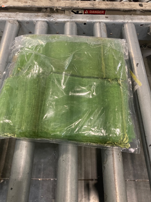 Photo 1 of Shintop 100Pcs Fruit Protection Bags, 4x6 Inch Green Strawberry Netting Cover Drawstring Mesh Bags Pest Barrier for Blueberry Small Fruit