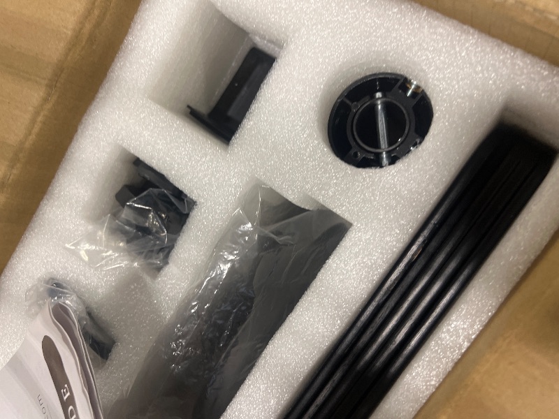 Photo 1 of *** Used And Damaged ***52 Inch Ceiling Fan No Light - Outdoor Indoor Flush Mount Low Profile DC Motor Fan with Remote, 5 Blades Reversible Silent Fan for Patio, Bedroom, Living Room, Garage